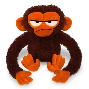 New Grumpy Monkey Plush Toy Book Peripheral Doll