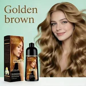 Hair Dye Shampoo [Direct from the Factory] Our 3-in-1 formula contains natural  ginseng ingredients that effectively cover gray hair.  The gentle botanical formula strengthens hair strands and restores your hair’s natural shine!