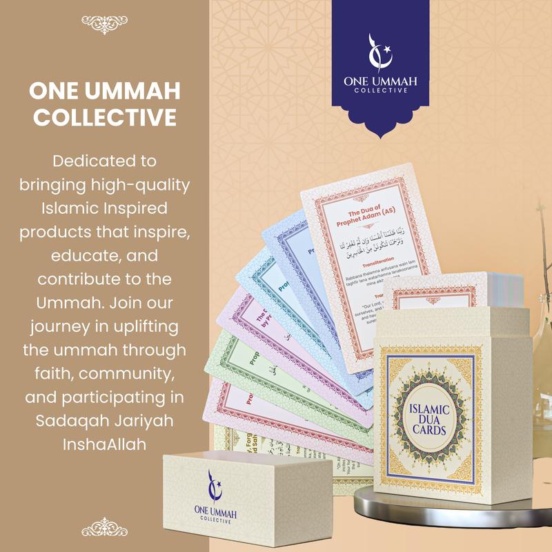 Dua Flash Cards - Color-Coded by Emotions - Bilingual Supplications with Translation, Transliteration & Story - Quran & Sunnah Prayers, Ramadan and Eid Gift