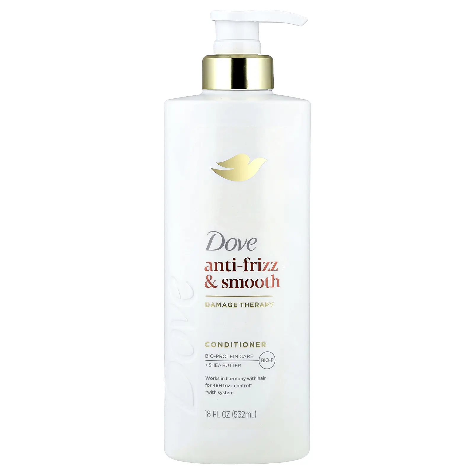 Dove Anti-Frizz & Smooth, Conditioner, 18 fl oz (532 ml) Dove Anti-Frizz & Smooth, Conditioner, 18 fl oz (532 ml)