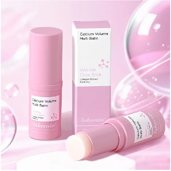 Collagen Eye Balm Stick - 2-Step Portable Travel-Size Female Eye Cream Moisturizer, Dark Circles Treatment, Puffiness, Bags, Anti-Aging Fine Lines, Firming, Nourishing, Smooth Skin Elasticity Boost (Gift Option)