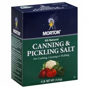 MORTONS SALT CANNING & PICKLING-4 LB -Pack of 9 MORTONS SALT CANNING & PICKLING-4 LB -Pack of 9