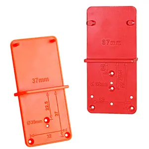 Hinge Hole Drilling Guide 26mm 35mm 40mm Hing Installation Jig Door Cabinet Hinge Hole Locator Woodworking Positioning Mark Template Tool