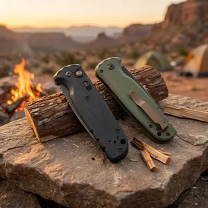 EDC Pocket Tool-Button Lock EDC Tool for Camping, Hiking & Outdoor Use,Survival Tools, the best gift high-end quality and Neck Knife Gift Set
