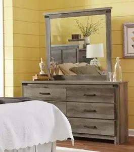 Gambrel Dresser & Mirror