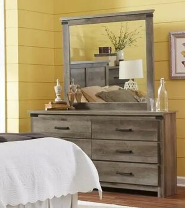 Gambrel Dresser & Mirror