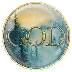 God - Abandon Yourself To God Sobriety Medallion, Chip, Token, Coin