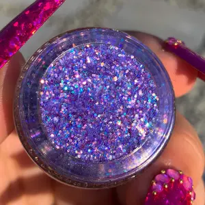 Purple Reign Glitter Gel (@eg0friendly) - Slayfire Cosmetics Iridescent Purple Cosmetic Glitter