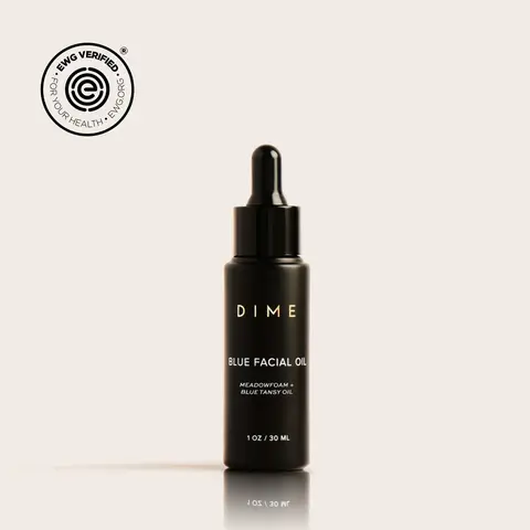 DIME Blue Facial Oil – Nourishing & Antioxidant-Rich Facial Oil for Hydration, Blemish Relief & Radiant Skin