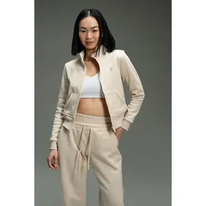 Kamo Fitness CozyTec Zip Up Jacket for Women Casual Lounge Womens Sweatshirt with Pockets