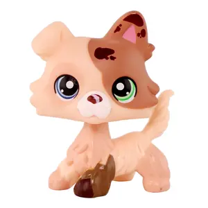 DIY Butter Collie Mini Pet Figure Painting Kit - Customizable, Educational Craft Toy for Kids, Doll Making Specialty DIY Supply