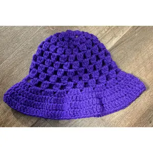 Handmade Crochet Bucket Hat | SierraRoyCrafts
