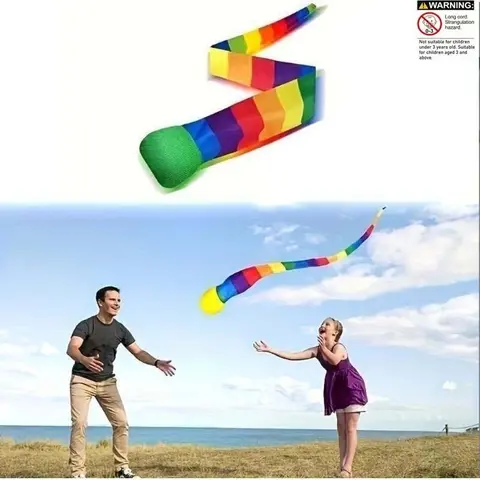 Catch Ball Toy Set, Sensory Ball, Koosh Balls, Interactive Rainbow Training Equipment, Soft Tail Design for Outdoor Play, Enhances Motor Skills & Coordination