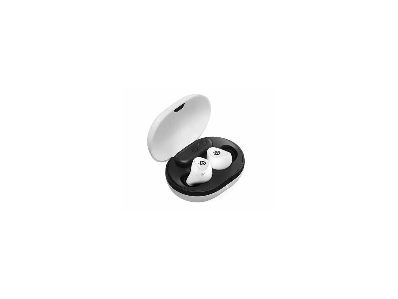 SteelSeries Arctis GameBuds Gaming Earset - Stereo - True Wireless - Bluetooth/RF - 20 Hz to 20 kHz - Earbud - Binaural - In-ear - Noise Canceling - White