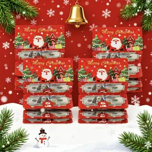 Pack Xmas Money Holders Surprise Gift Envelopeswith 10 Slots for Cash & Gift Cards-Must-HaveHoliday Giftldea,Xmas,ChristmasGift,Giftldeas,GiftCardHolder