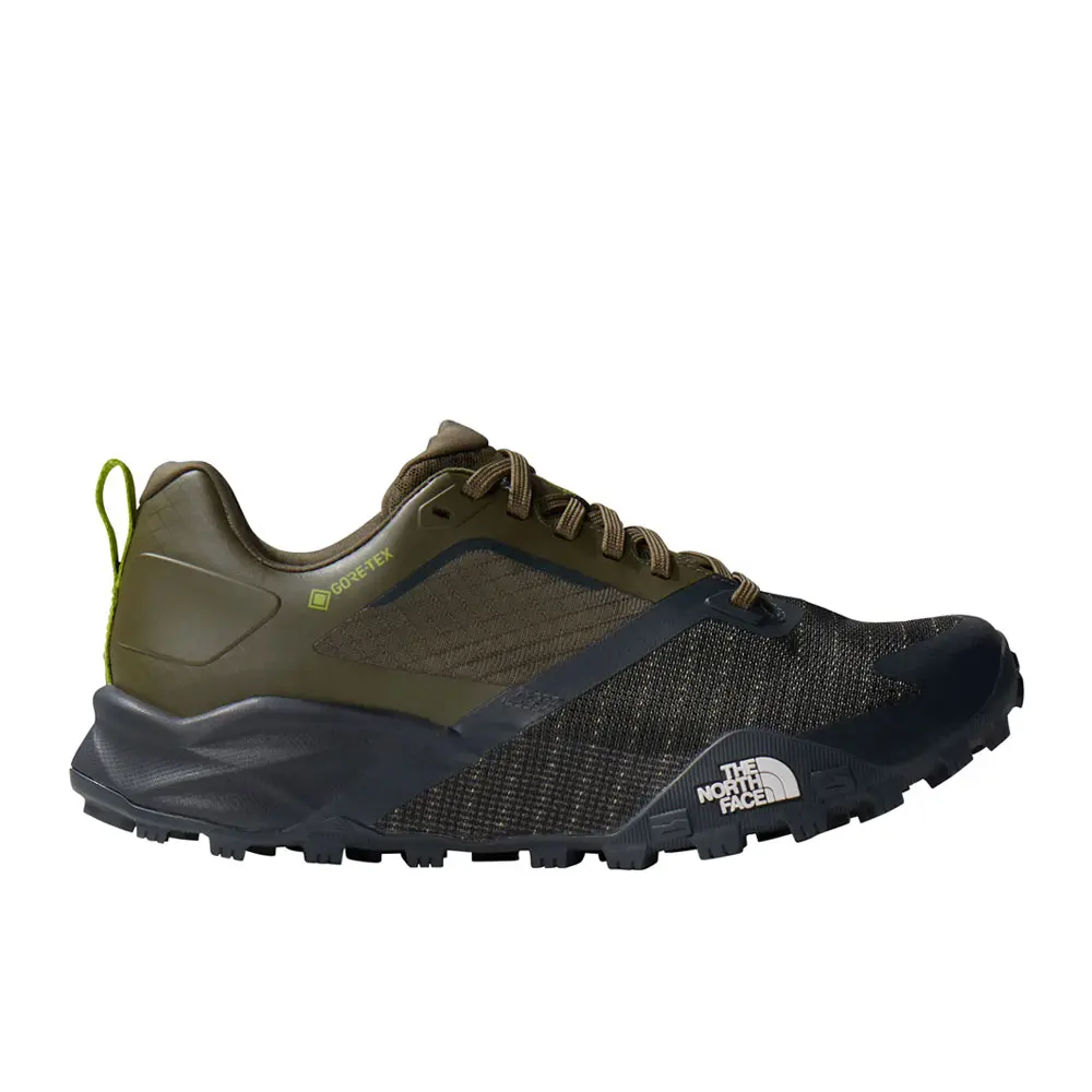 The North Face Mens Offtrail Tr Gore-Tex Hiking Hiking Sneakers Shoes - Green