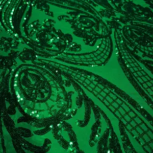 Sequins on Power Mesh