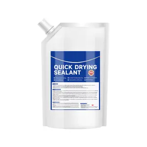 Slab Concrete Crack Waterproof Repair Sealant, Concrete Crack Waterproof Repair Sealant, Caulking Glue Weather Resistant Type, Quick-Drying Sealing Adhesive filler Heavy Duty Industrial Silicone