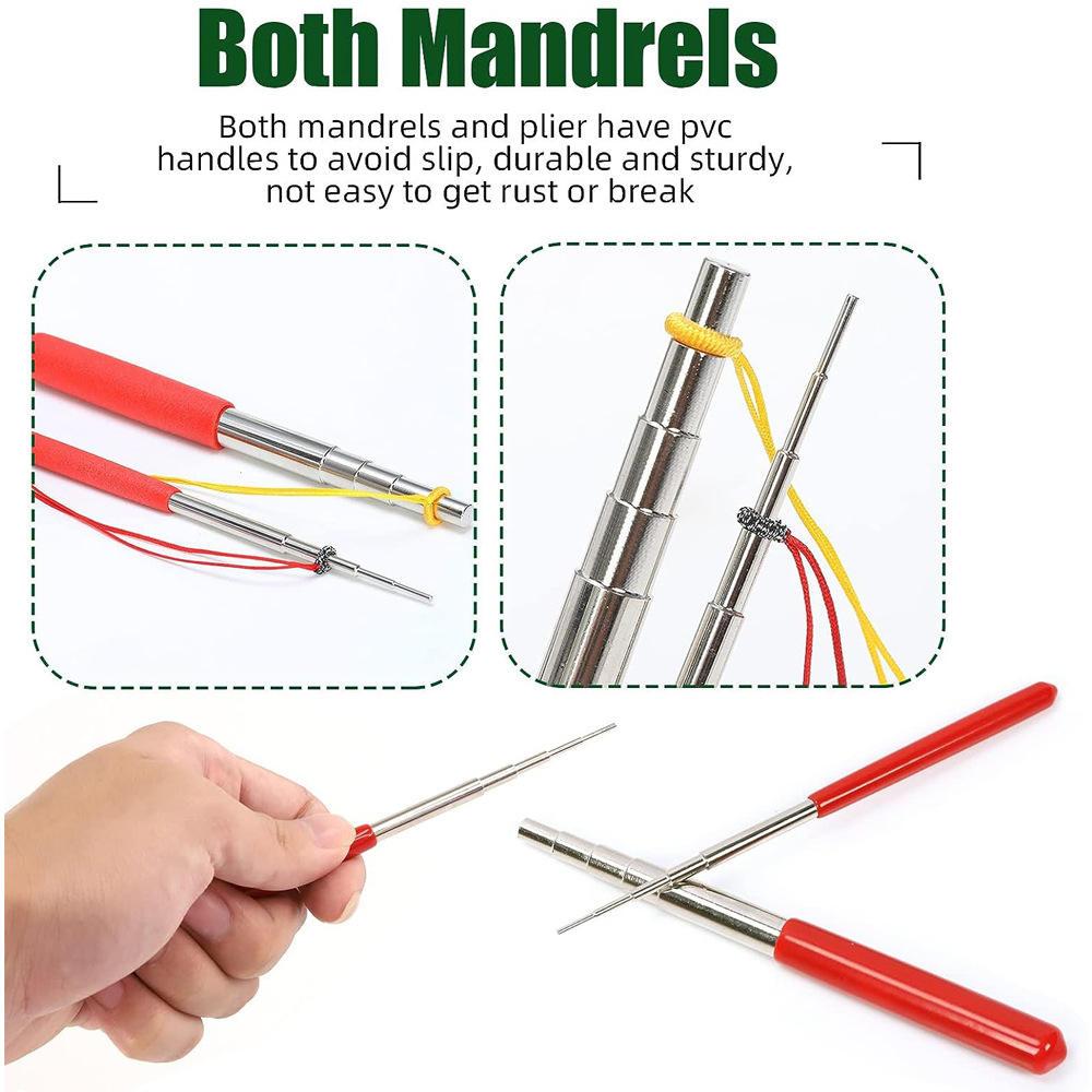 Complete Jewelry Making & Wire Wrapping Tool Kit - 6 in 1 Bail Making Pliers, Wire Cutters & Jump Ring Maker Set for DIY Jewelry Craft