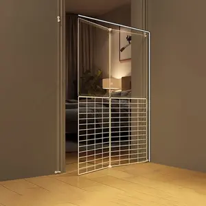 Cat Proof Gate Barrier Indoor Pet Isolation Fence, Sturdy Safety Fence, Home Use Cat Stopper Screen Door, Balcony Dog Guard Panel, Easy Install, Durable Material