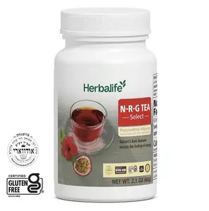 N-R-G Select Passionfruit Hibiscus Tea Wellness Tea Blend Herbal Tea Beverage
