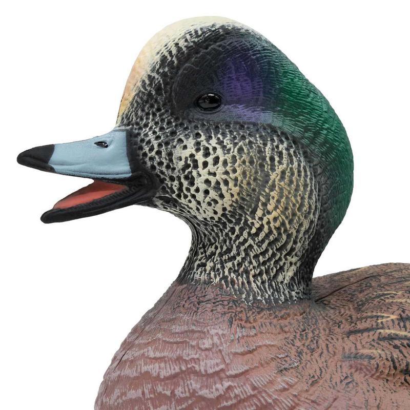 Final Approach Live Wigeon Floater Duck Decoys, 6 Pack