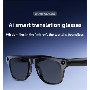 Smart Glasses with Camera for Photo Translation Bluetooth Music AI Smart Glasses for Outdoor Sports and Daily Use