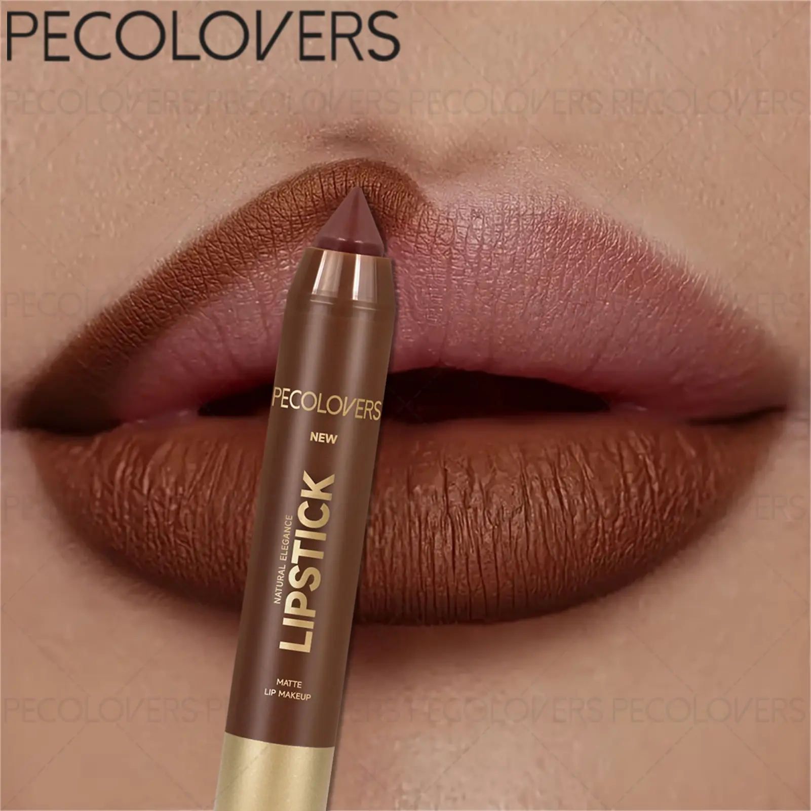 1Pc Lightweight Lipstick, Sheer Lip Color Stick, Buildable Shade For Casual Wear, Peach And Berry, Cosmetic Lip Product, Lipgloss, Lip Tint Balm