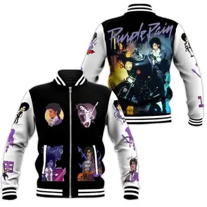 MJ Zip Baseball Jacket AOP All Over Print – Michael Jackson Streetwear Style