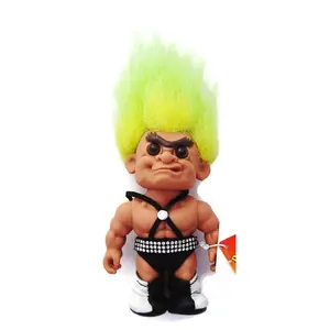DoomSlayer Zorenzo Troll (Lime and Yellow hair)