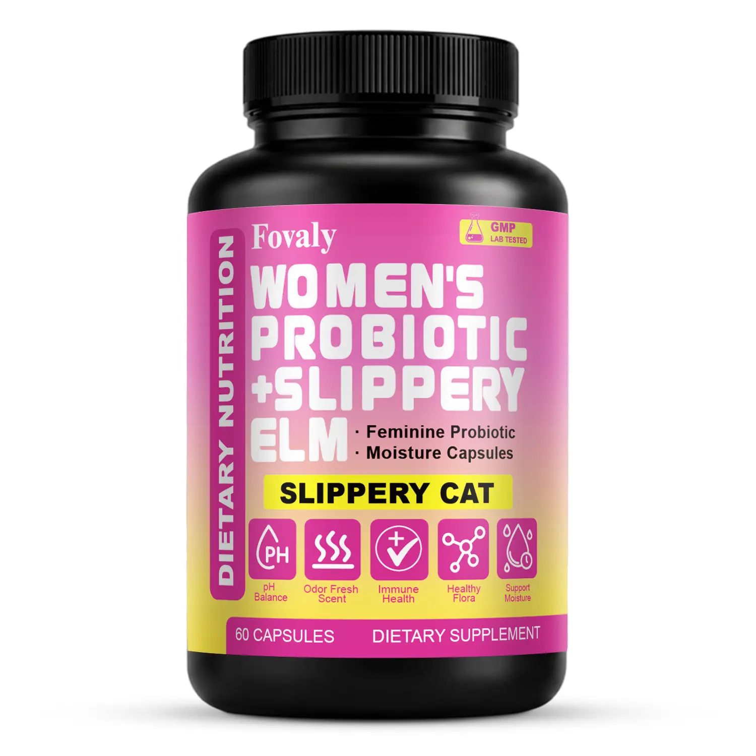 WOMEN'S PROBIOTIC+SLIPPERY ELM CAPSULES