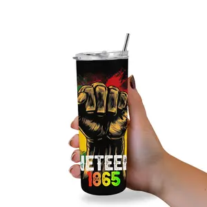 Juneteenth 1865 20oz Stainless Steel 20oz Doubled Walled Tumbler