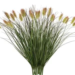 Artificial Grass Decorations, Realistic Faux Turf & Synthetic Lawn, Durable Plastic Material, Perfect for Garden Landscaping & DIY Projects