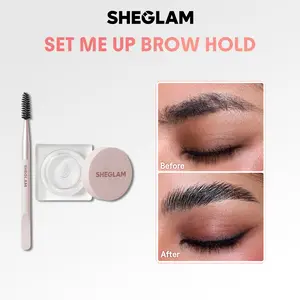 SHEGLAM Set Me Up Brow Hold-Crystal Clear Waterproof Eyebrow Gel No Smudge Long Lasting Shaping Eyebrow Wax Eyebrow-Effortlessbeauty- Coachella