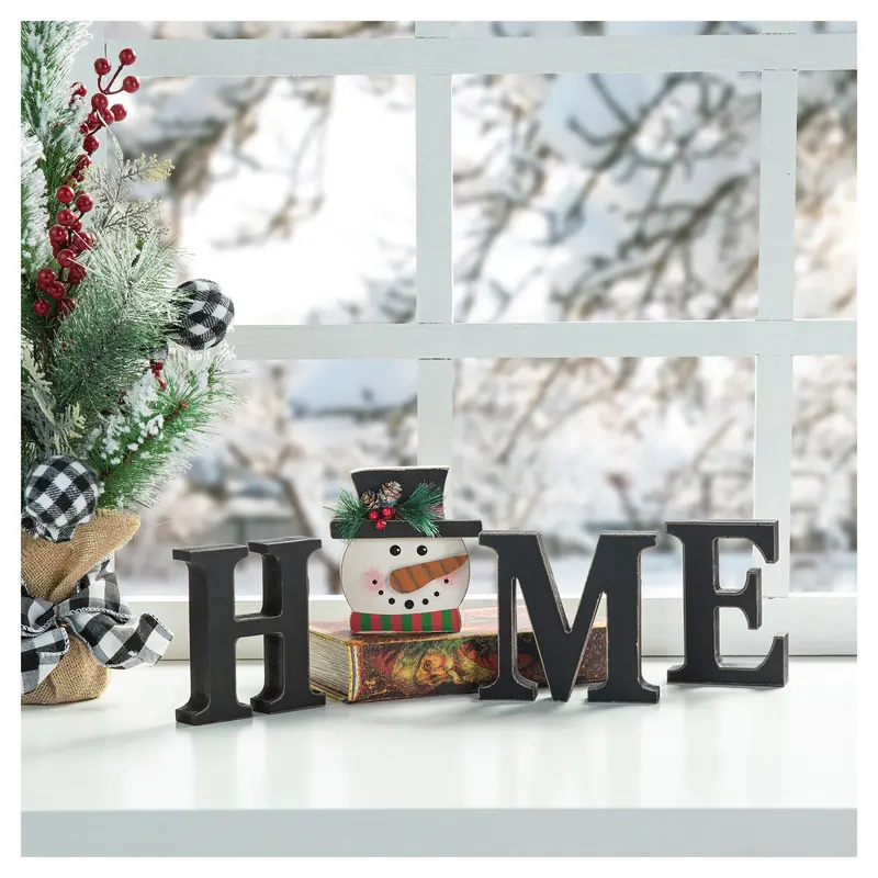 Glitzhome 13-Piece HOME Multi Season Changeable Tabletop Decor