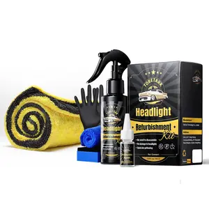 TORETARK No-Sand Headlight Restoration and Drying Towel Kits