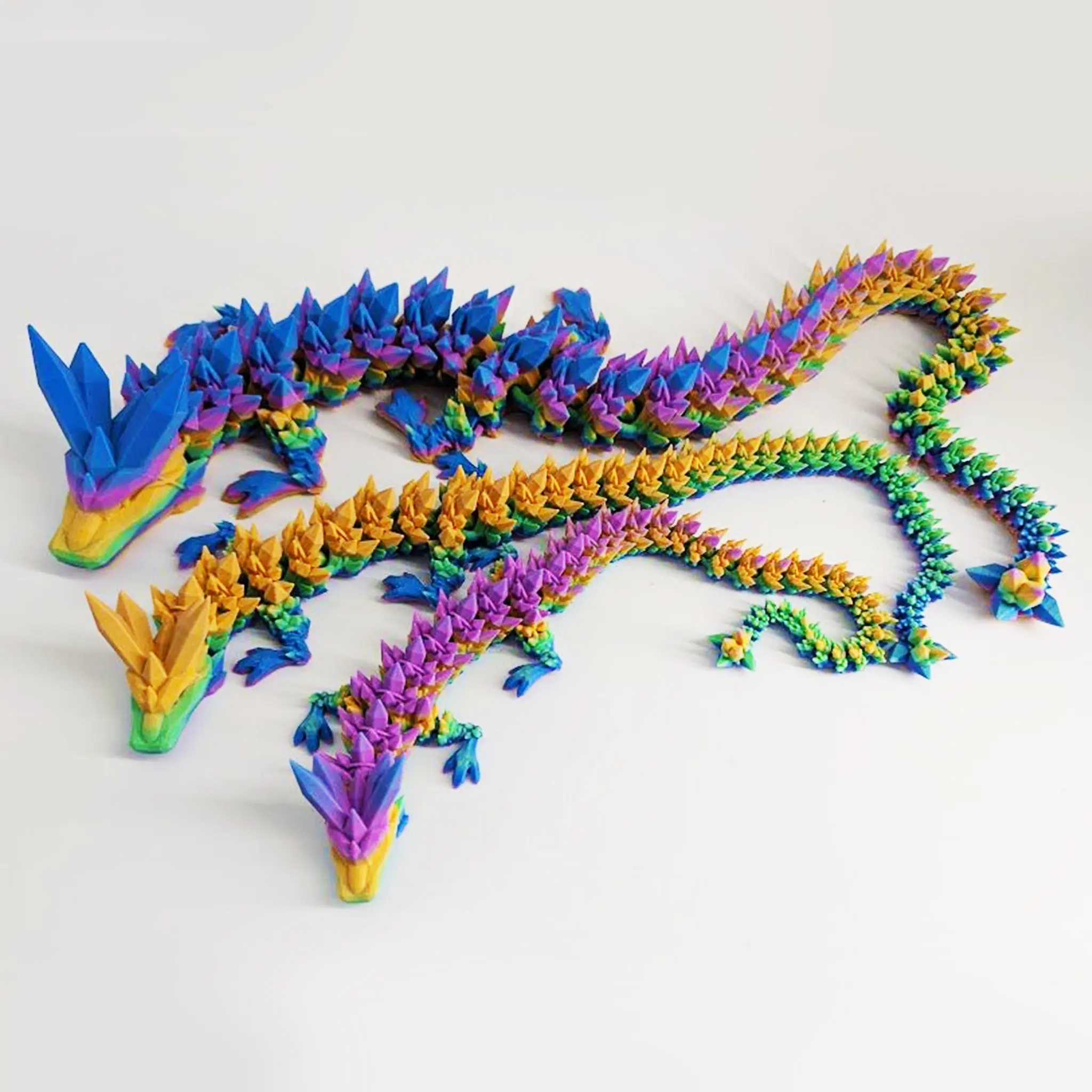 3D crystal dragon - articulated 3d dragon 3D crystal dragon - articulated 3d dragon
