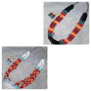 Southwest seed bead NECKLACE