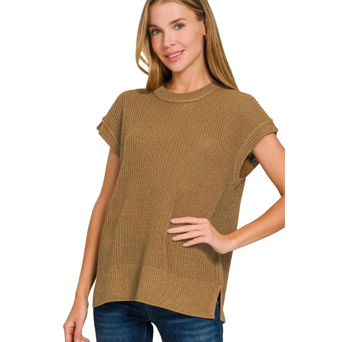 Oversized Crew Neck Sweater