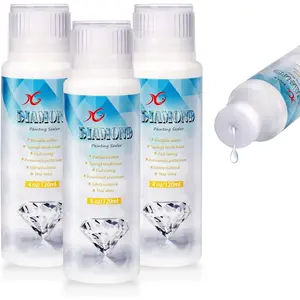 Painting Sealer 3-Pack 360ML 5D  Painting Glue Sealer  Art Glue Sealer Permanent Hold & Shine Effect  Painting Accessories Kits for  Painting and Puzzle Glue (12OZ)