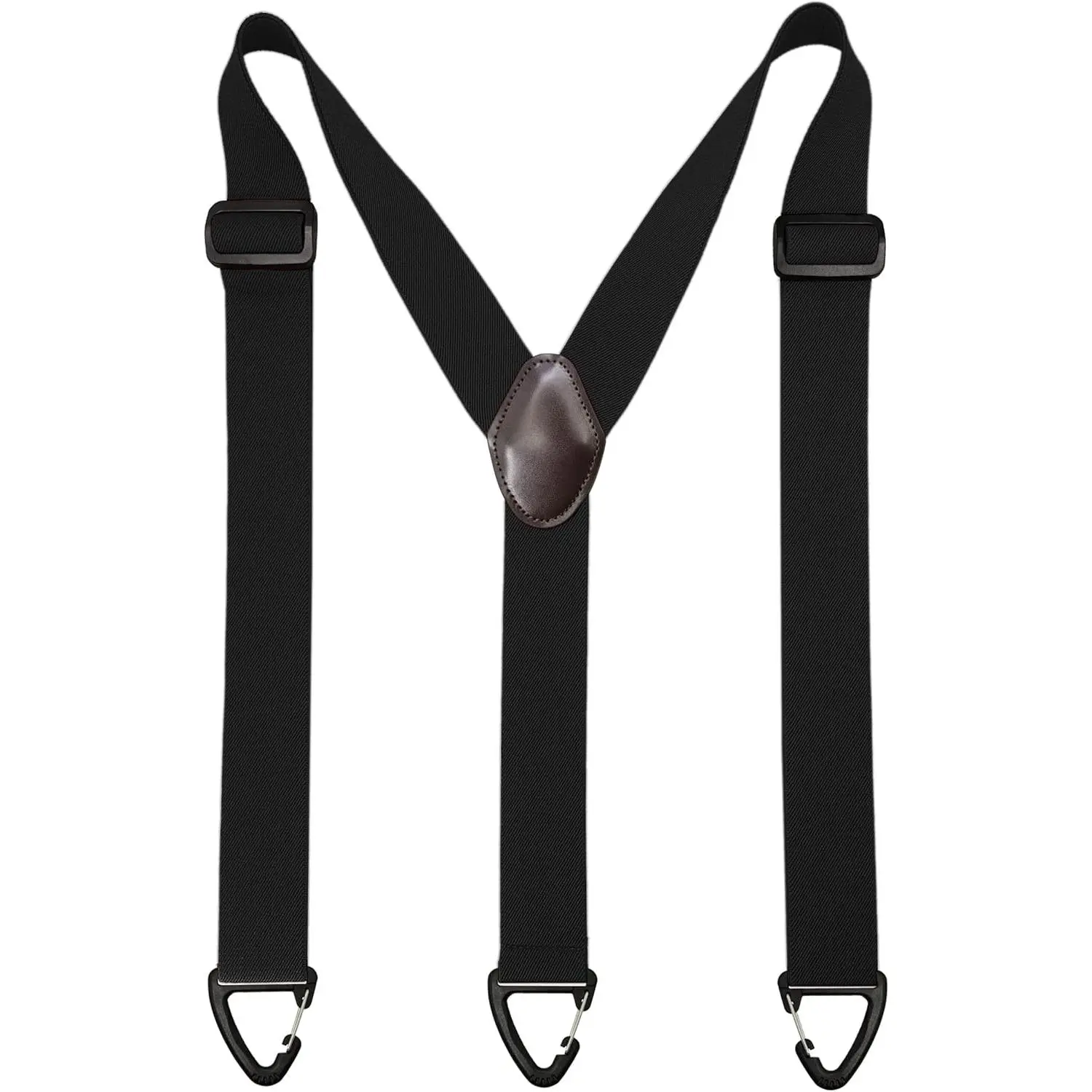 1.5 In Y Belt Loop Suspenders for Unisex Under Clothing with 3 Hooks.