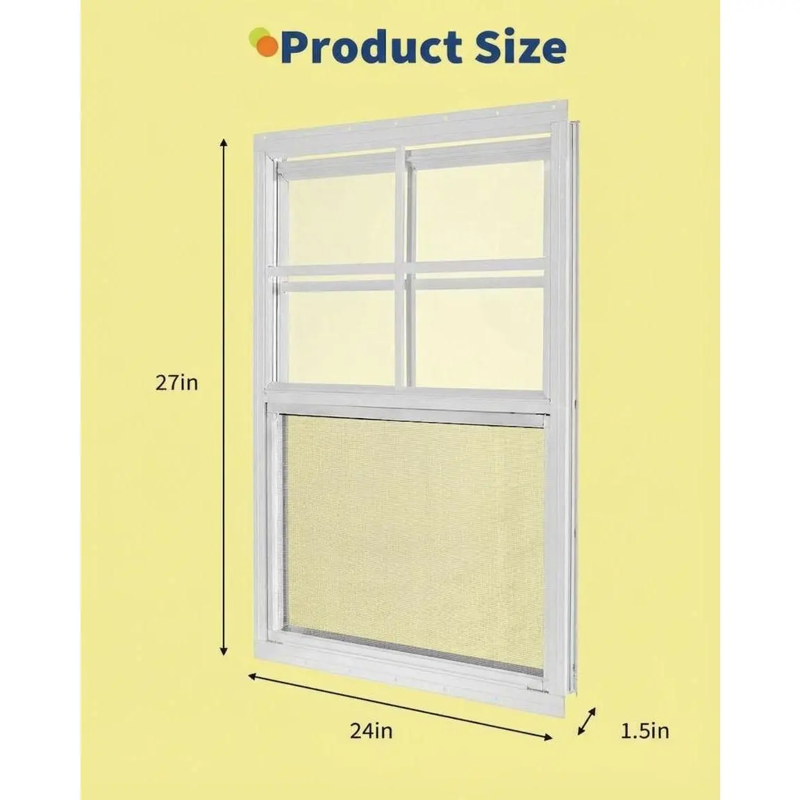 24×27 window 1pcs