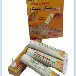 Red Henna Paste, 1 Pack - Makeup Body Art Dye for Beauty & Personal Care