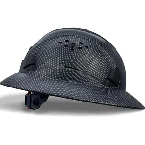 Full Brim Hard Hat , Vented Adjustable Lightweight Headwear with Sunshade, Outdoor Work Cap for DIY, Farming, Warehouse & Job Sites construction hard hat