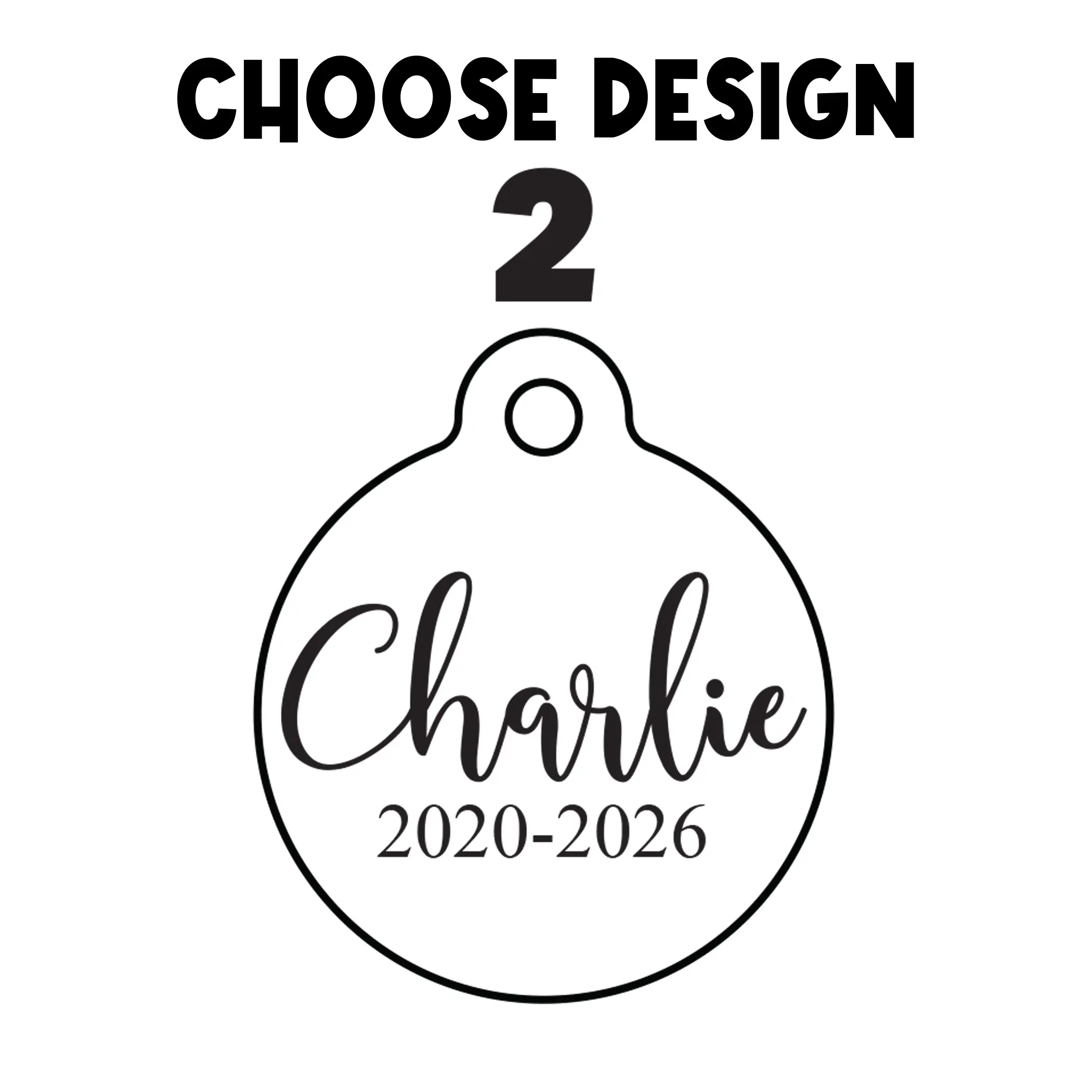 Design 2 - Send Name+DATE via MESSAGE or NOTE