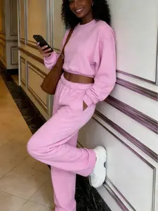 2026 Style Pink Pure Cotton Set Essential for Sports Fashionable Versatile for Casual Days & Active Wear Comfortable Fit