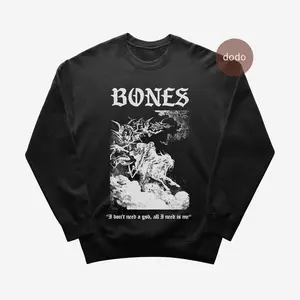 Bones Sweatshirt - Rap Music Sweatshirt - Rotten Album - Bones Album Sweatshirt - Bones Merch - Unisex Rapper Clothing