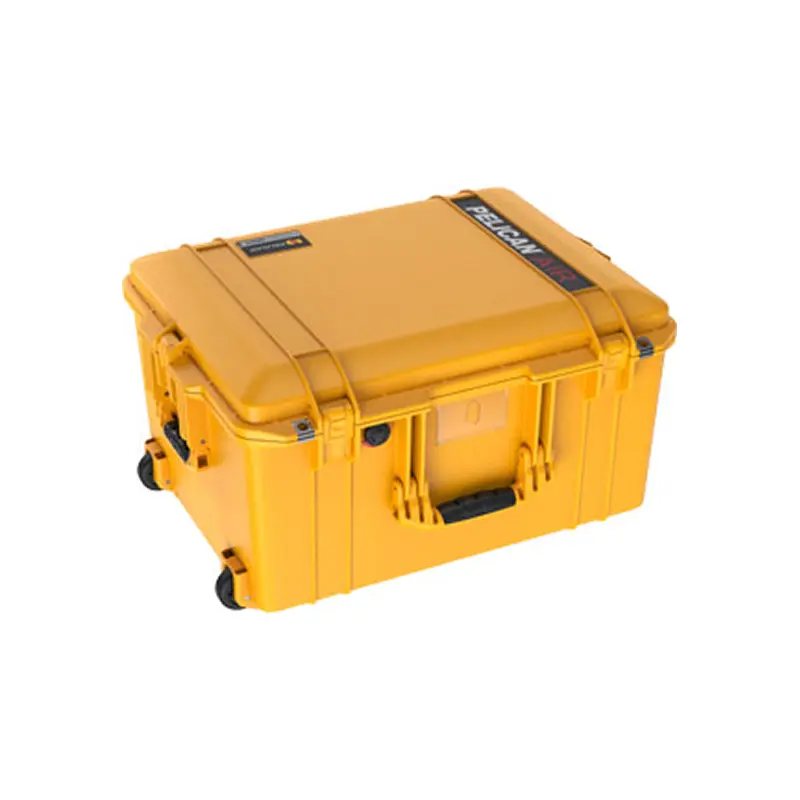 Pelican 1607 Air Tool Case with Wheels, HPX² Polymer, Foam, Crushproof, 16.10 lbs, 24.13"x18.8"x13.25", IP67 Rated, Latch, Locks with Protectors, Automatic Pressure Equalization Valve, Business Card Holder