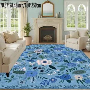 Simple and luxurious Nordic regional carpet can be machine washed home decor sofa coffee table mat bedside mat kitchen study home carpet mat.