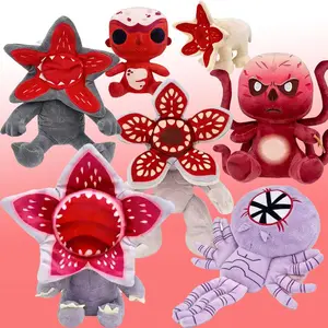2026 In Stock Stranger Eleven Demogorgon Plush Toy Cute Stuffed Doll Halloween Gift for Kids Boys Girls